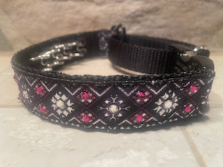 Mirco Hidden Prong K9 Dog Collar - Jacquard Ribbon - Image 14