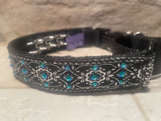 Mirco Hidden Prong K9 Dog Collar - Jacquard Ribbon - Image 11